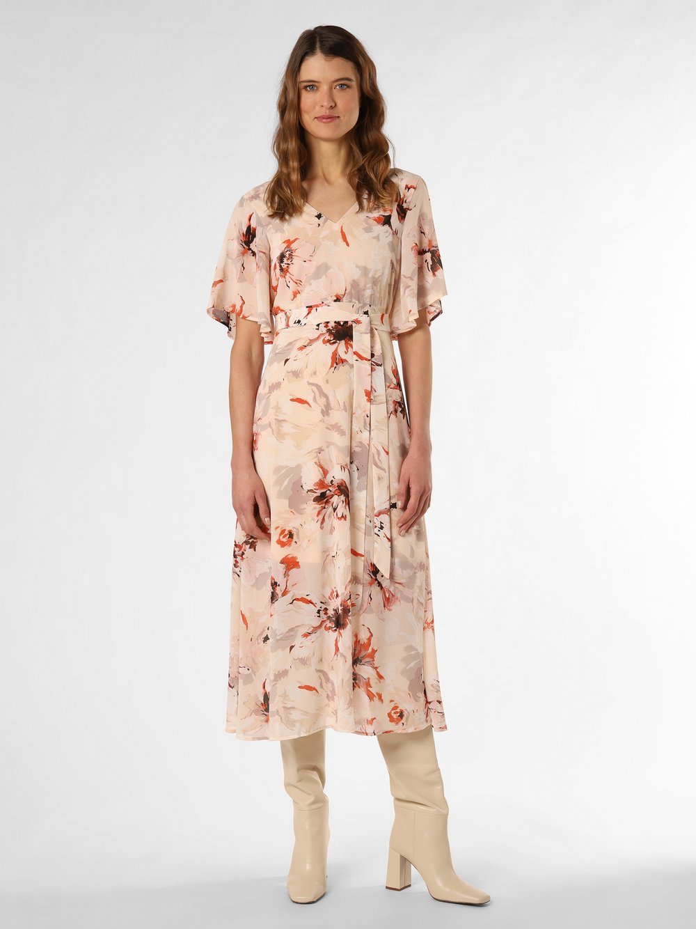 Vila Abendkleid Damen gemustert