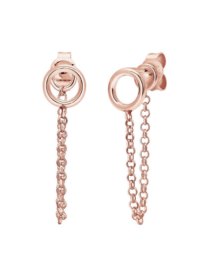 Elli Ohrringe Damen Sterlingsilber roségold
