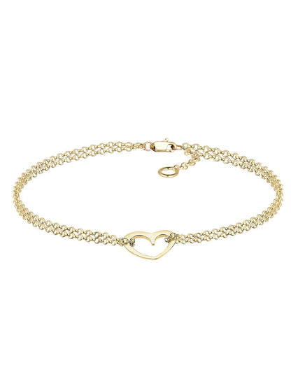 Elli PREMIUM Armband Damen Gelbgold