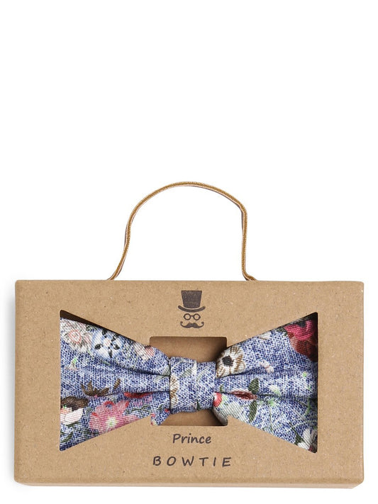 Prince BOWTIE Fliege mit Seiden-Anteil Herren Baumwolle gemustert