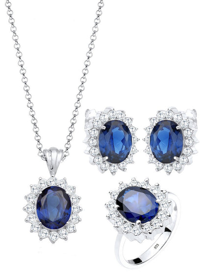 Elli Schmuckset Damen Sterlingsilber