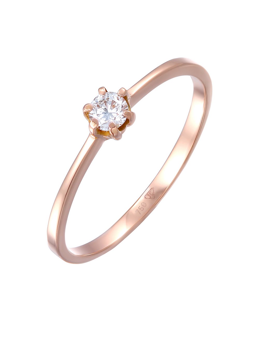 Elli Diamonds Ring Damen Roségold