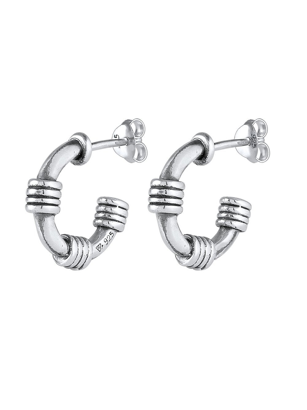 KUZZOI Ohrringe Herren Sterlingsilber