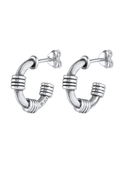 KUZZOI Ohrringe Herren Sterlingsilber