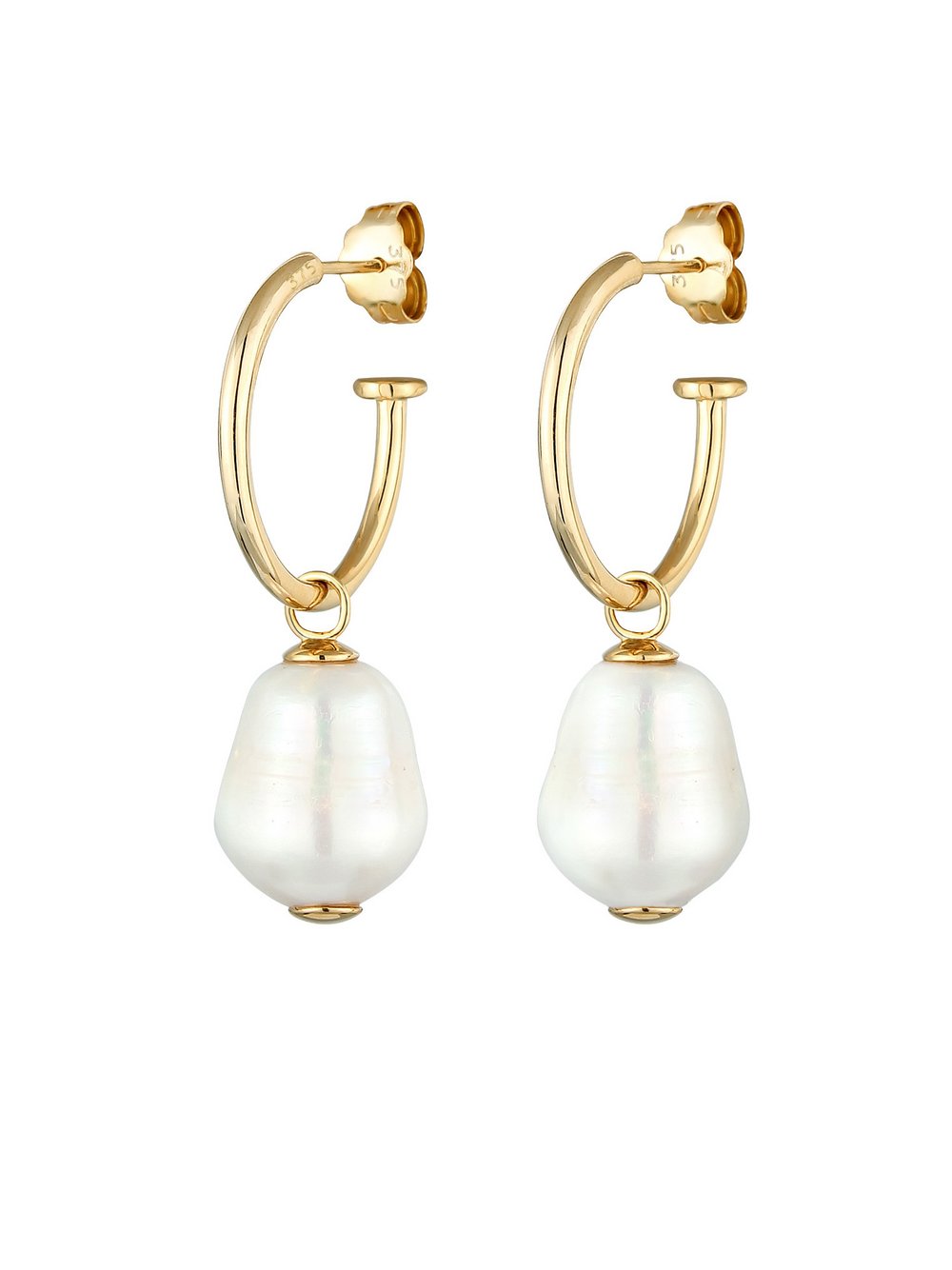 Elli PREMIUM Ohrringe Damen Gelbgold