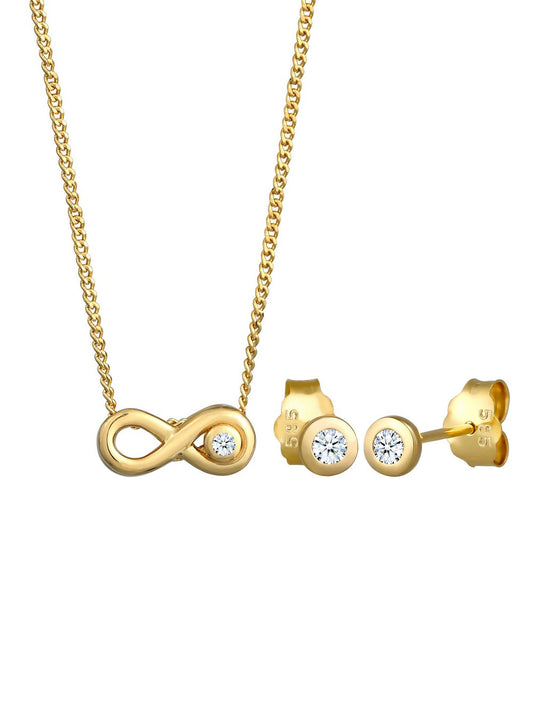 Elli Diamonds Schmuckset Damen Gelbgold