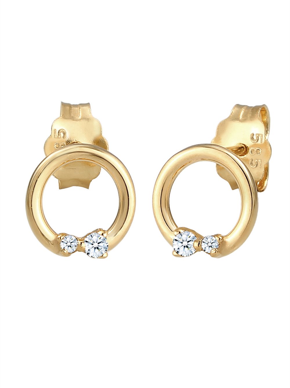 Elli Diamonds Ohrringe Damen Gelbgold