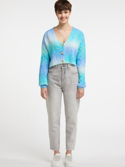 MyMo Strickjacke Damen gemustert