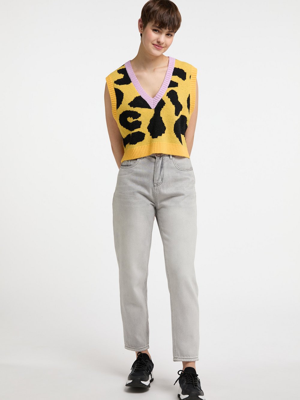 MyMo Pullunder Damen gemustert