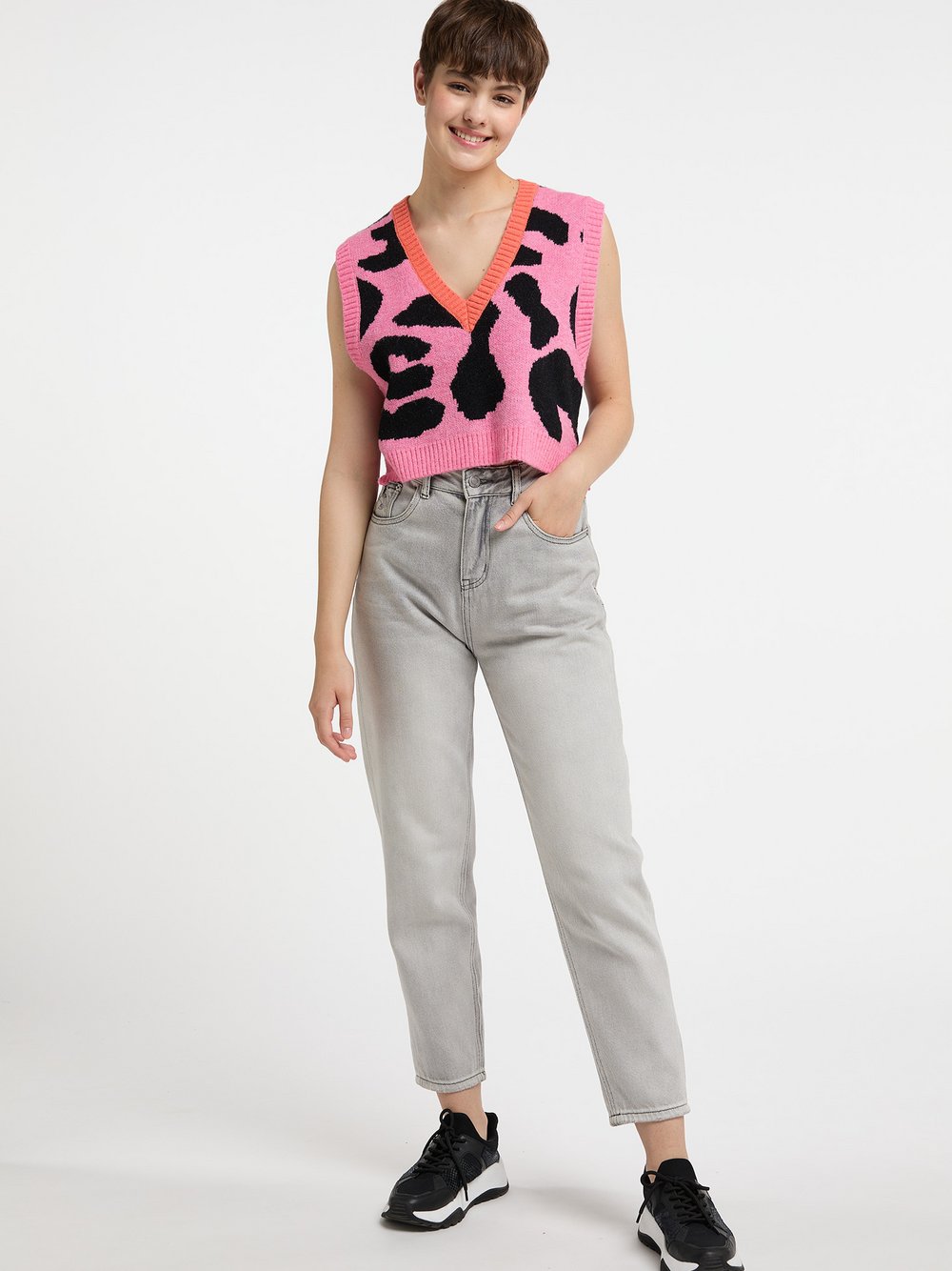 MyMo Pullunder Damen gemustert