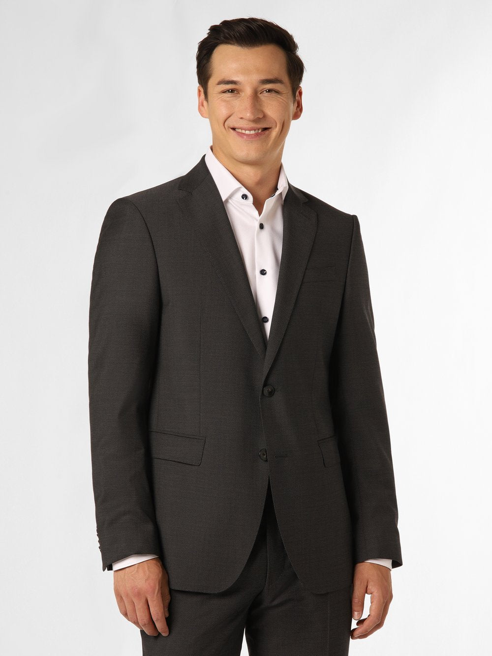 JOOP! Baukasten-Sakko Herren Modern Fit Schurwolle strukturiert