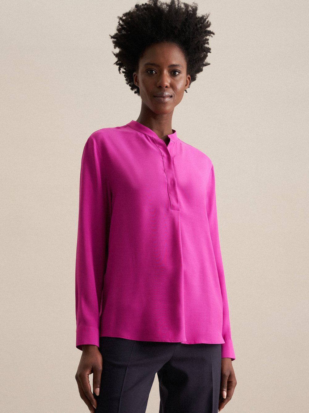 Seidensticker Business Hemd Herren Slim Fit Baumwolle