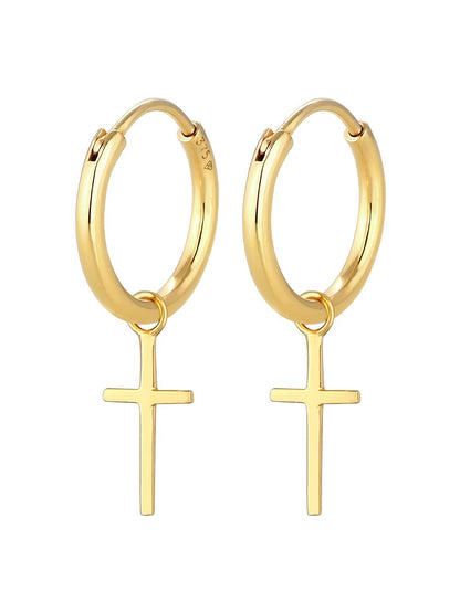 Elli PREMIUM Ohrringe Damen Gelbgold