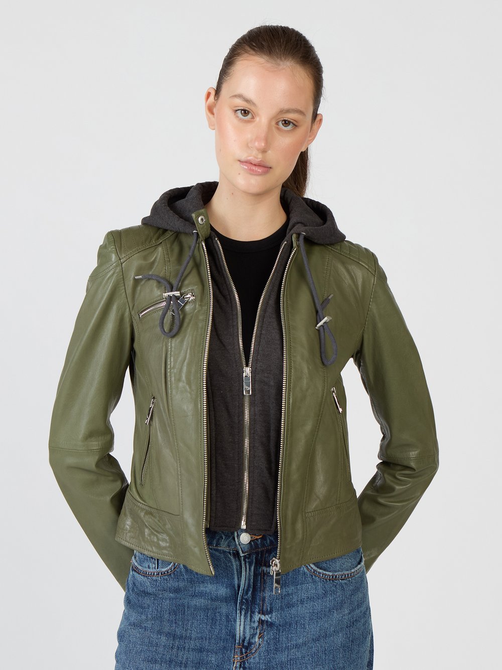 Maze Lederjacke Damen