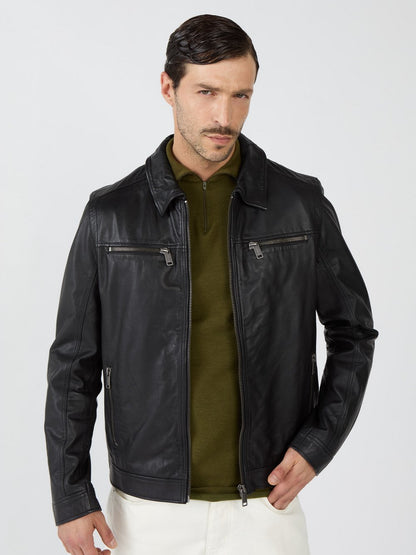 Mustang Lederjacke Herren