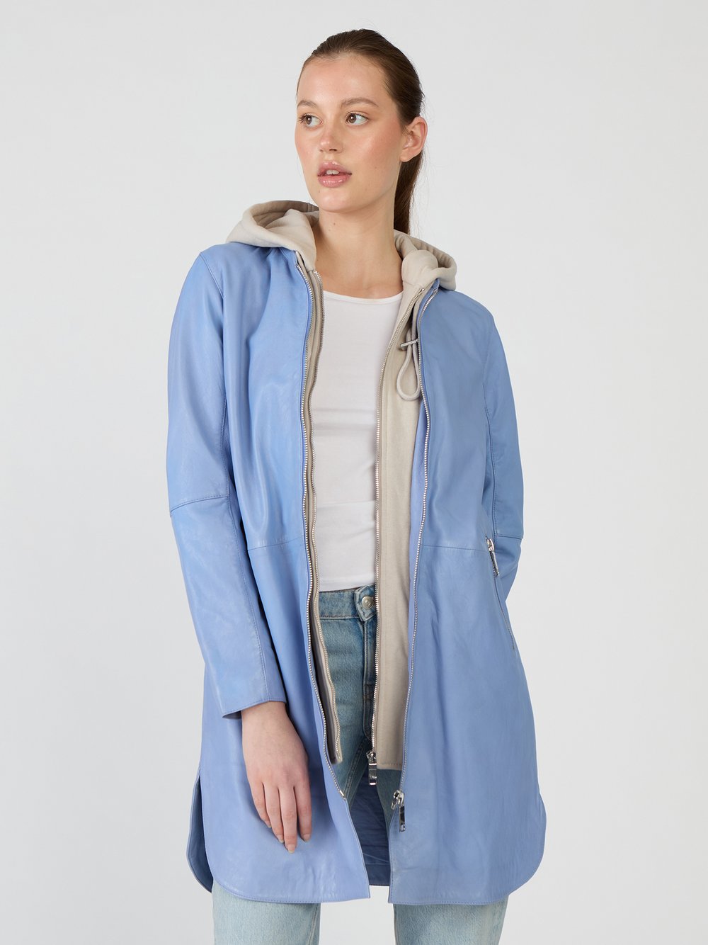 Maze Ledermantel Damen