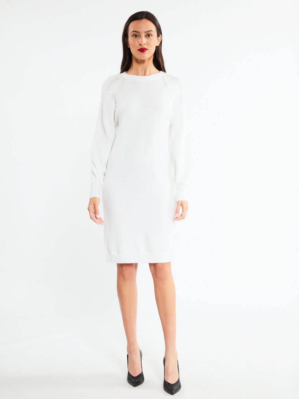 Faina Strickkleid Damen Polyamid