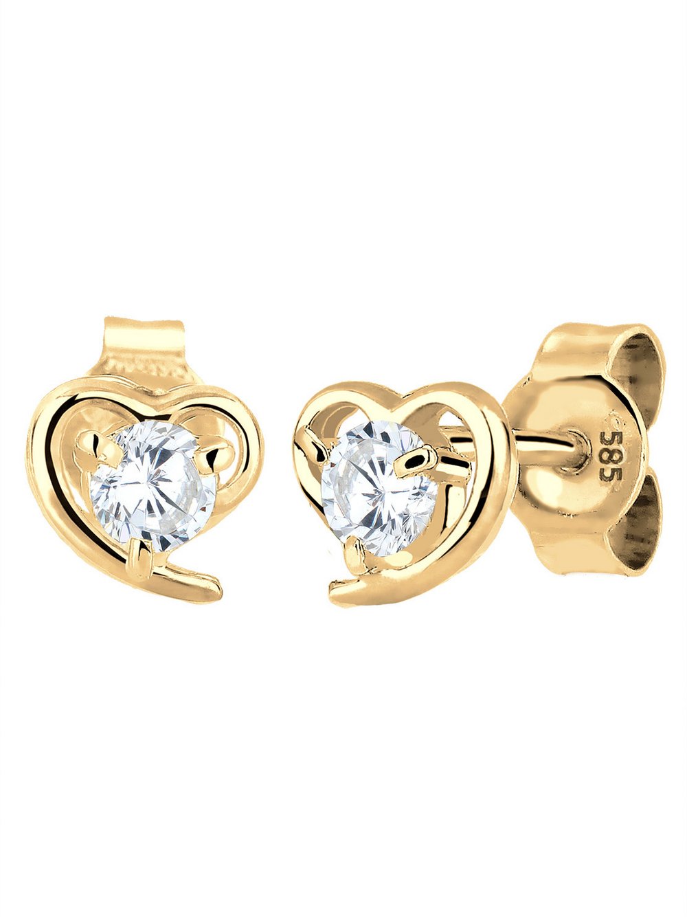 Elli PREMIUM Ohrringe Damen Gelbgold