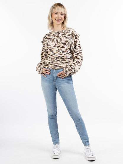 MyMo Strickpullover Damen gemustert