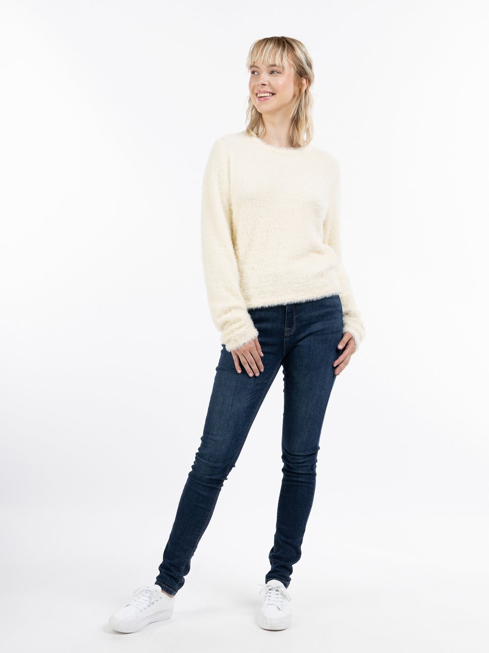 MyMo Strickpullover Damen