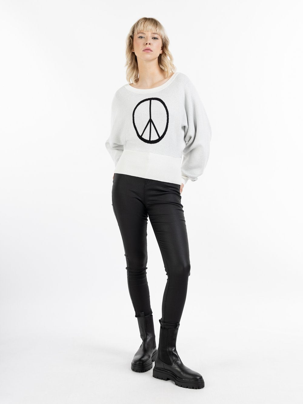 MyMo Zur Seite fahren Damen gemustert