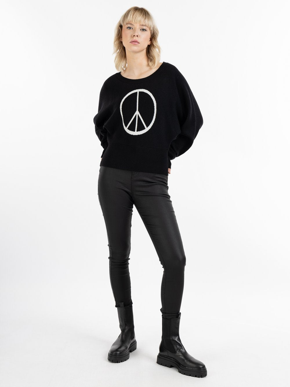 MyMo Zur Seite fahren Damen gemustert