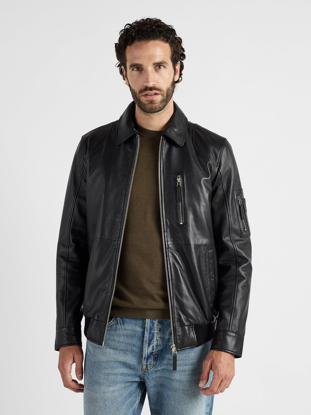 JCC Lederblouson Herren
