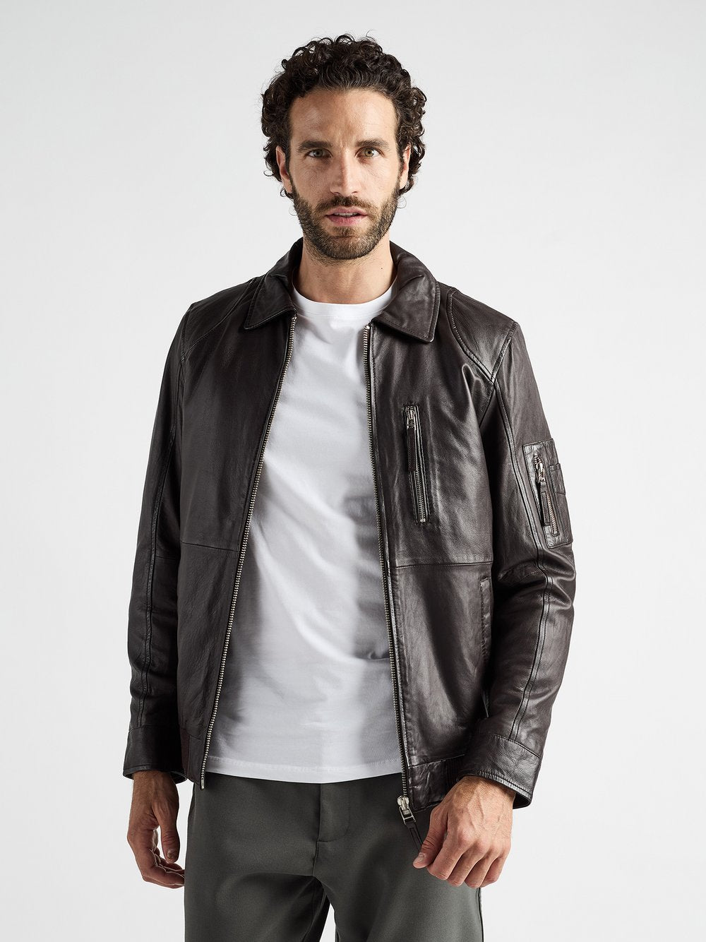 JCC Lederblouson Herren