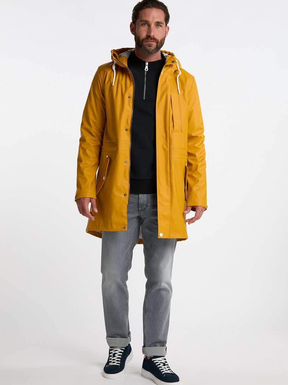 Dreimaster Regenmantel Herren