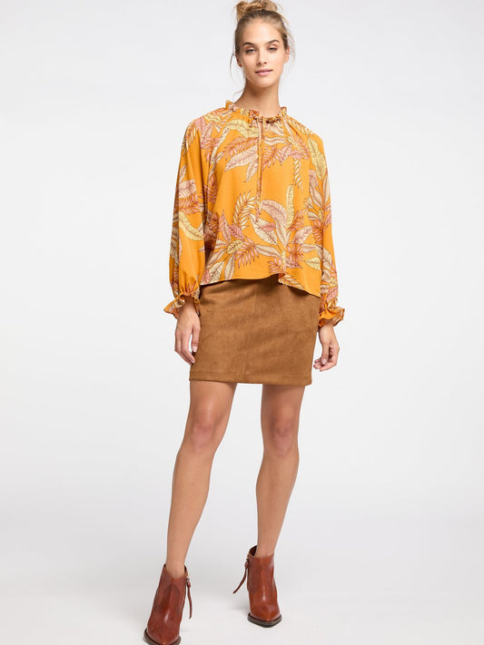 IZIA Blusenshirt Damen gemustert