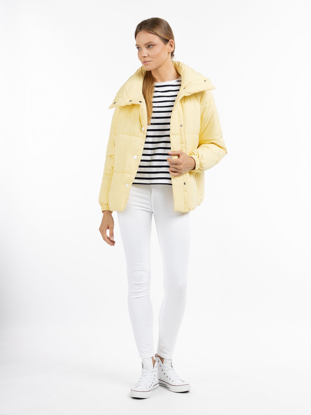 Dreimaster Wattierte Winterjacke Damen