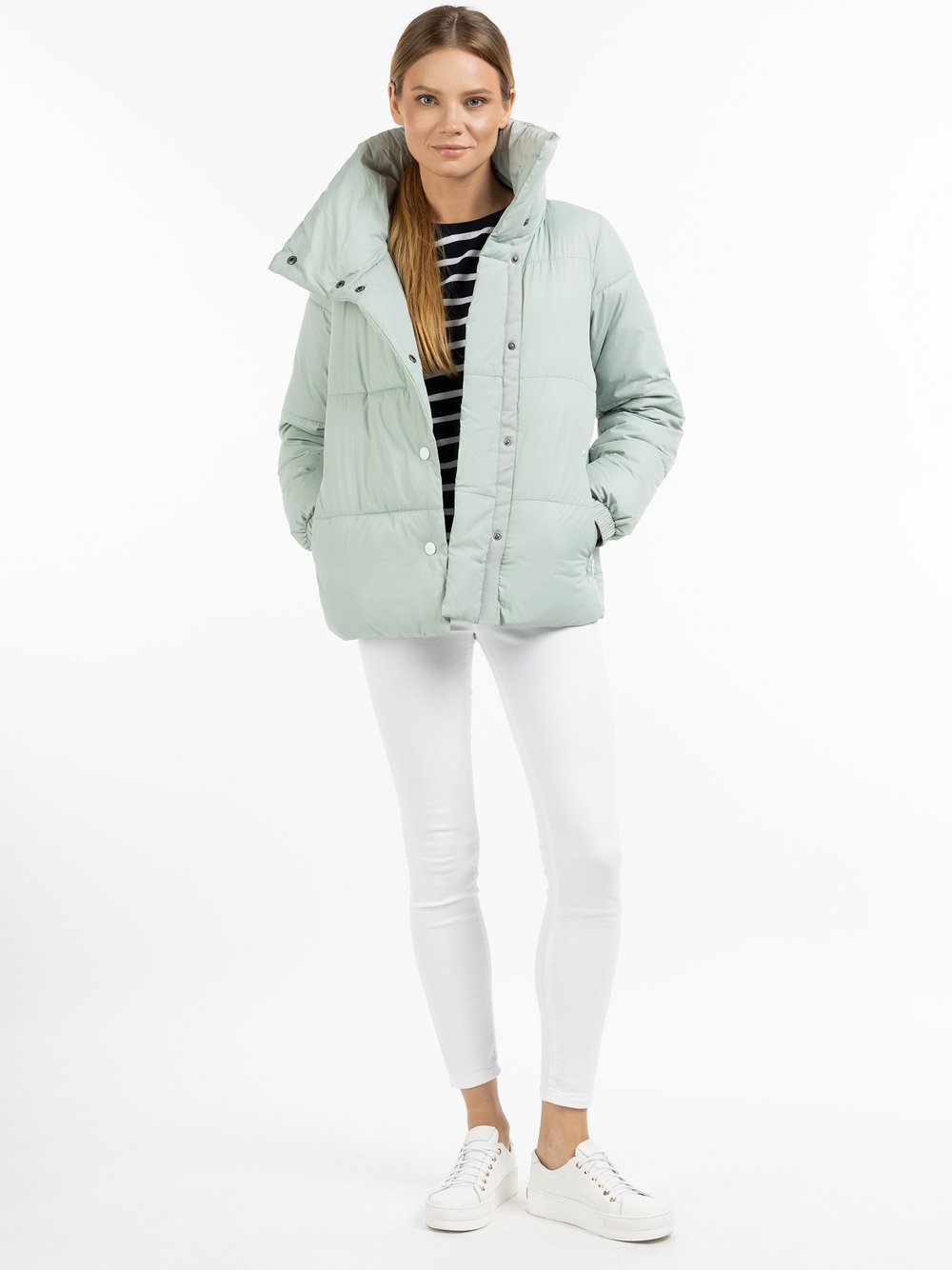 Dreimaster Wattierte Winterjacke Damen