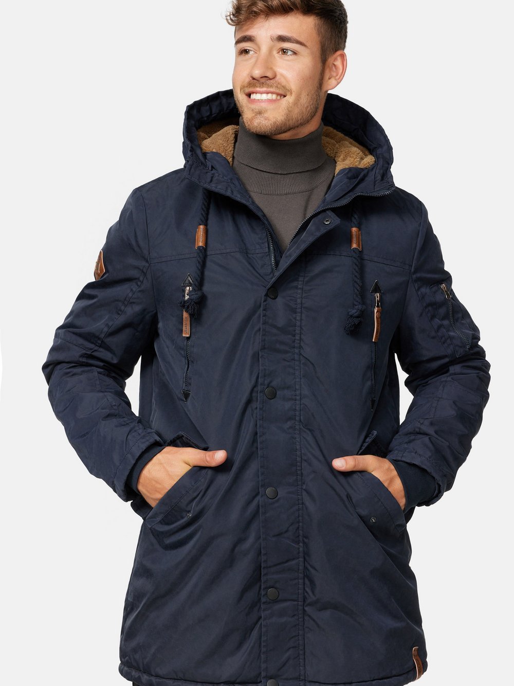 Indicode Parka Herren Polyamid
