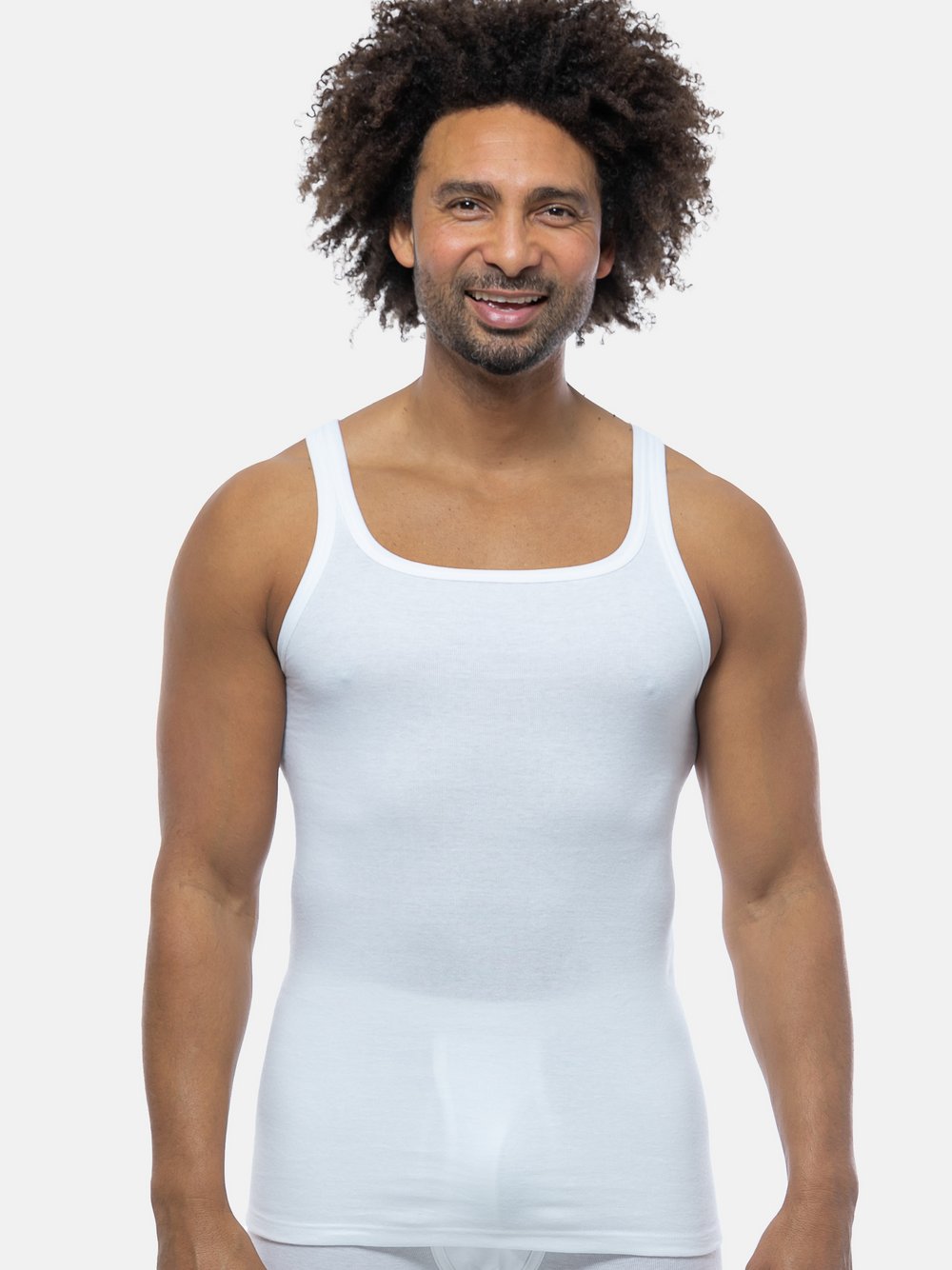 con-ta Unterhemd / Tanktop Herren Baumwolle