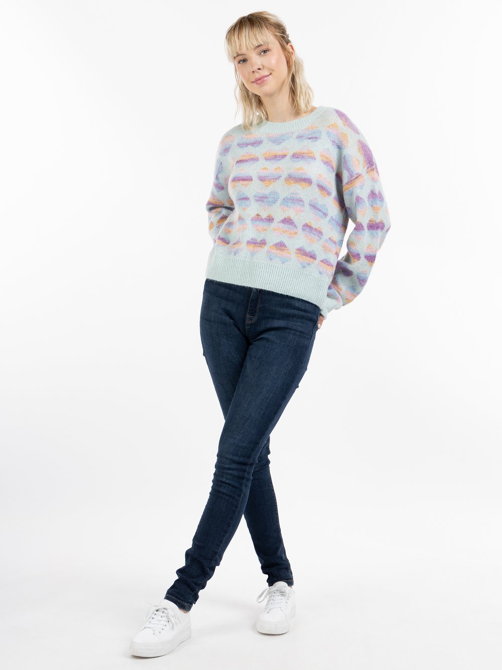 MyMo Strickpullover Damen gemustert