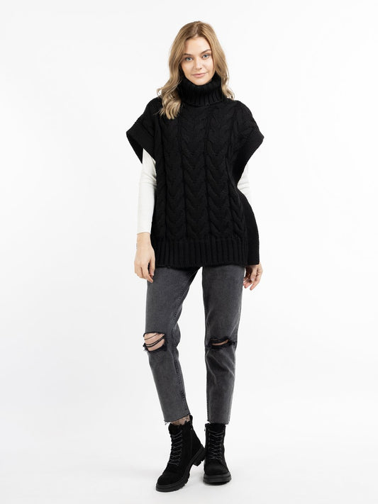 Dreimaster Strickweste Damen