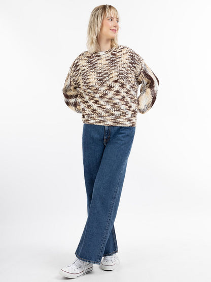 MyMo Strickpullover Damen gemustert