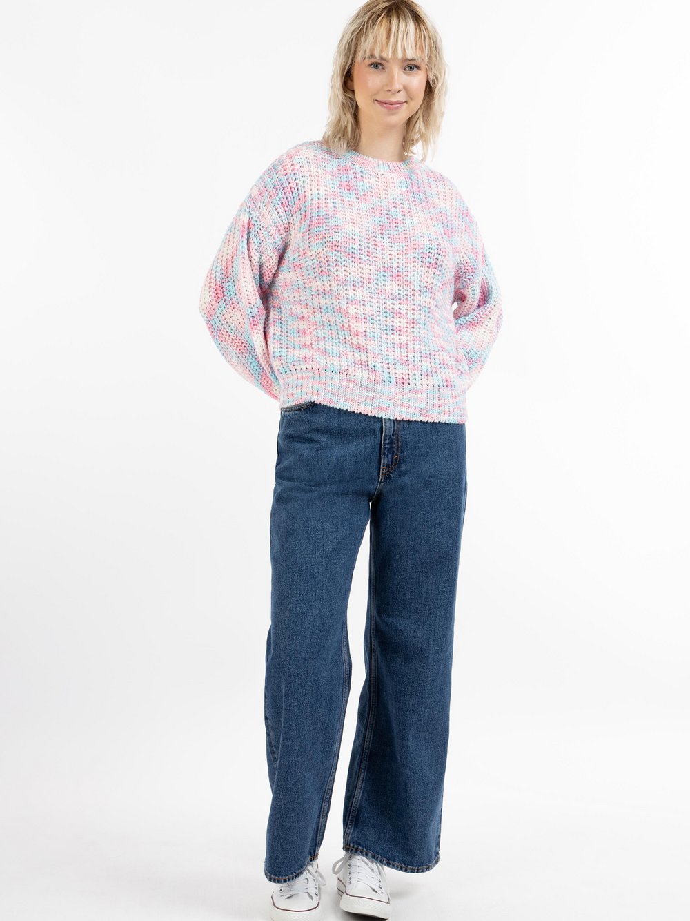 MyMo Strickpullover Damen gemustert