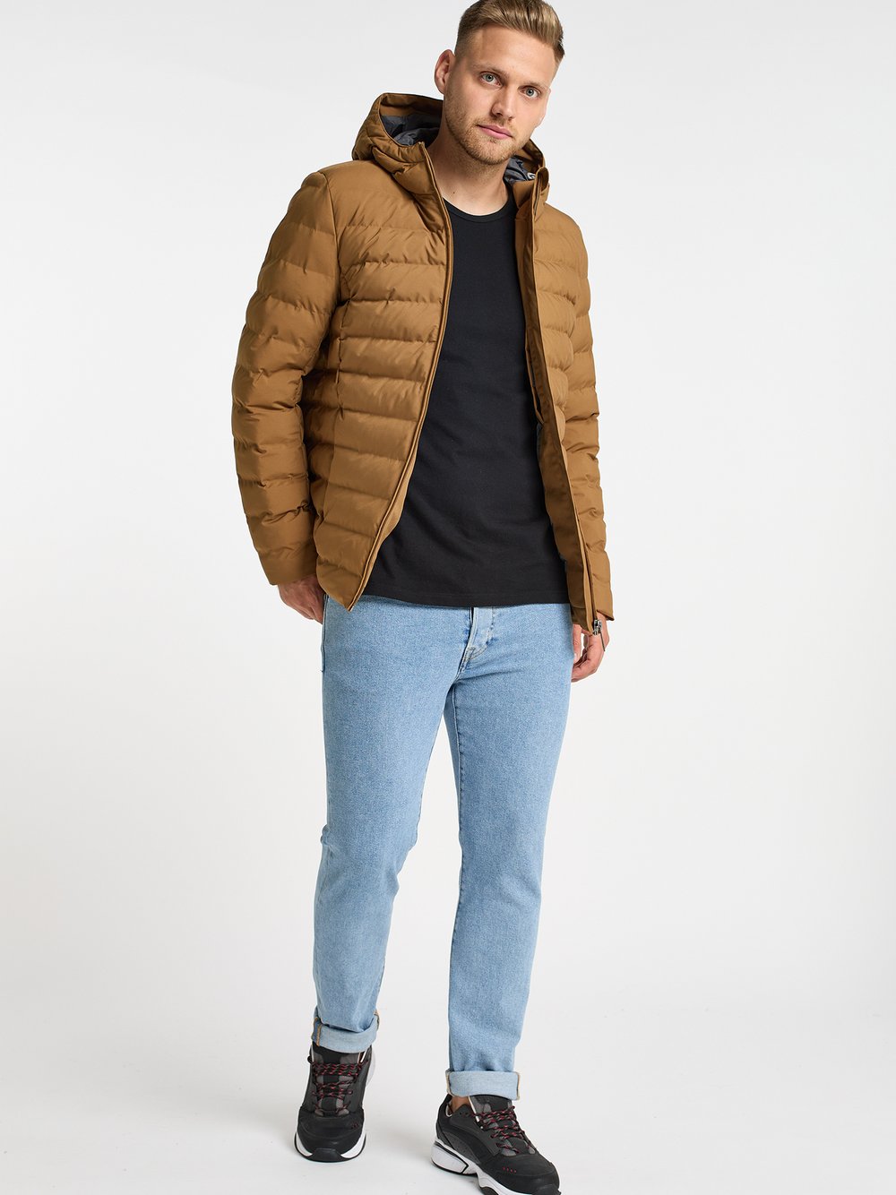 Mo Wattierte Winterjacke Herren