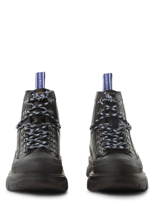 KARL LAGERFELD Boots aus Leder Herren