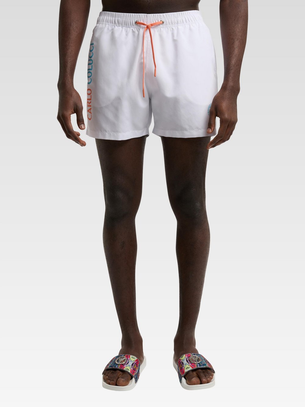 Carlo Colucci Jacquardpullover Damen Baumwolle gestreift