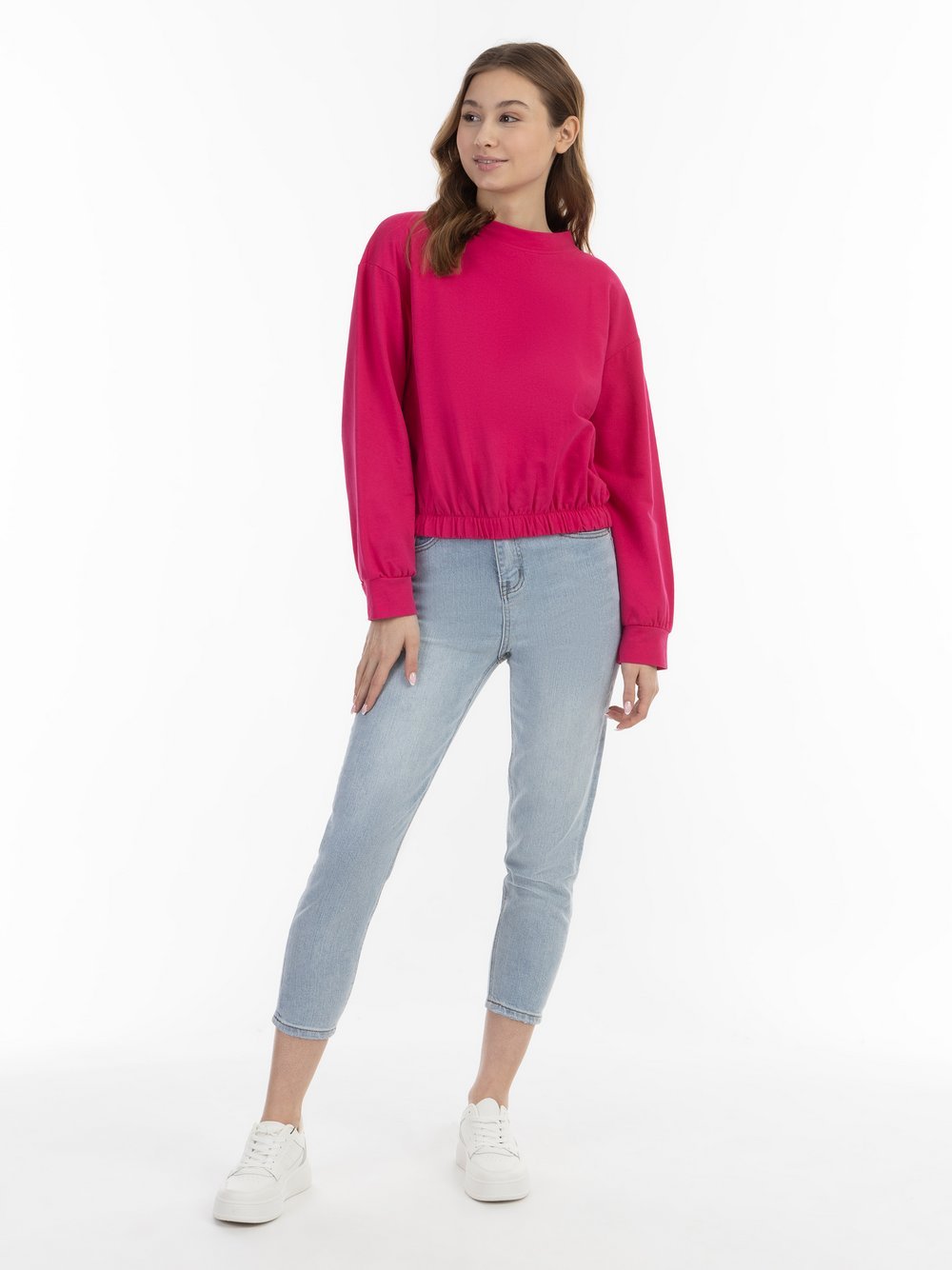 MyMo Sweatshirt Damen Baumwolle
