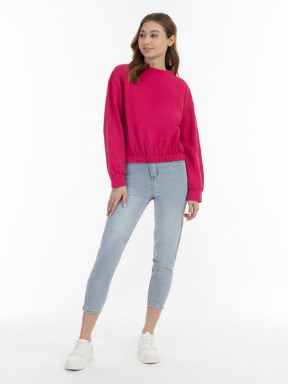 MyMo Sweatshirt Damen Baumwolle