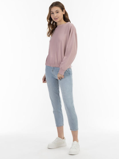 MyMo Sweatshirt Damen Baumwolle