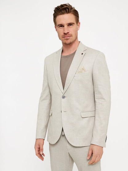 Zuitable Baukasten-Sakko Herren Slim Fit Jersey