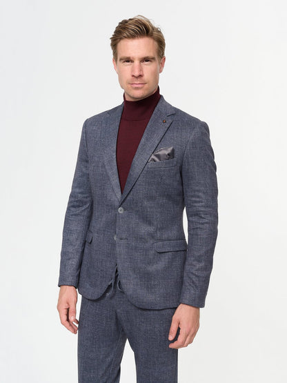 Zuitable Baukasten-Sakko Herren Slim Fit Jersey