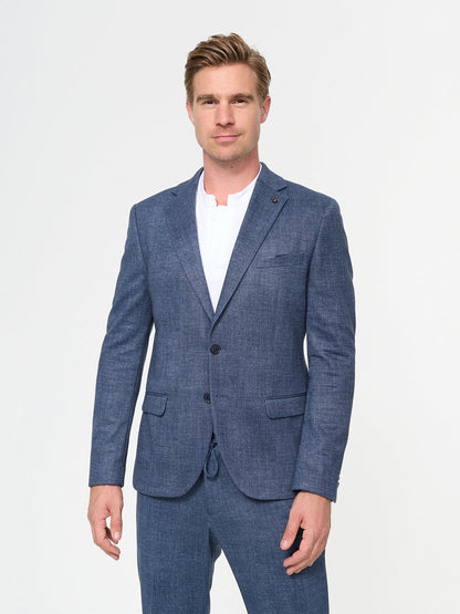 Zuitable Baukasten-Sakko Herren Slim Fit Jersey