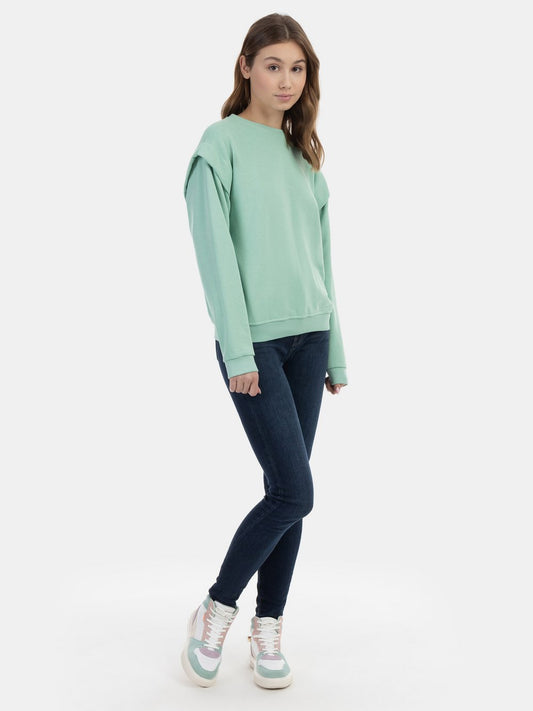 MyMo Sweatpullover Damen Baumwolle