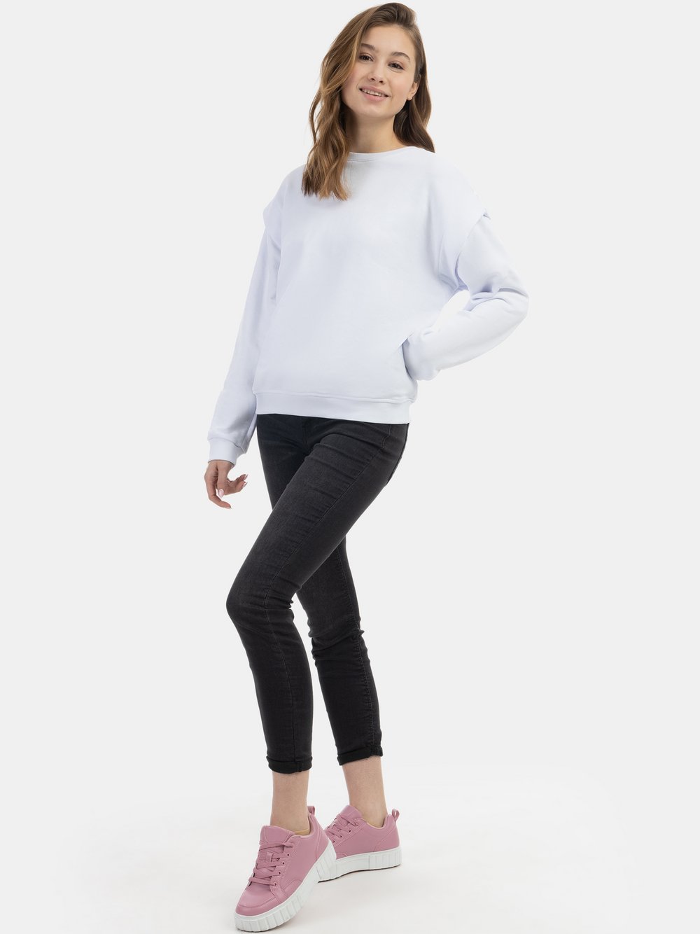 MyMo Sweatpullover Damen Baumwolle