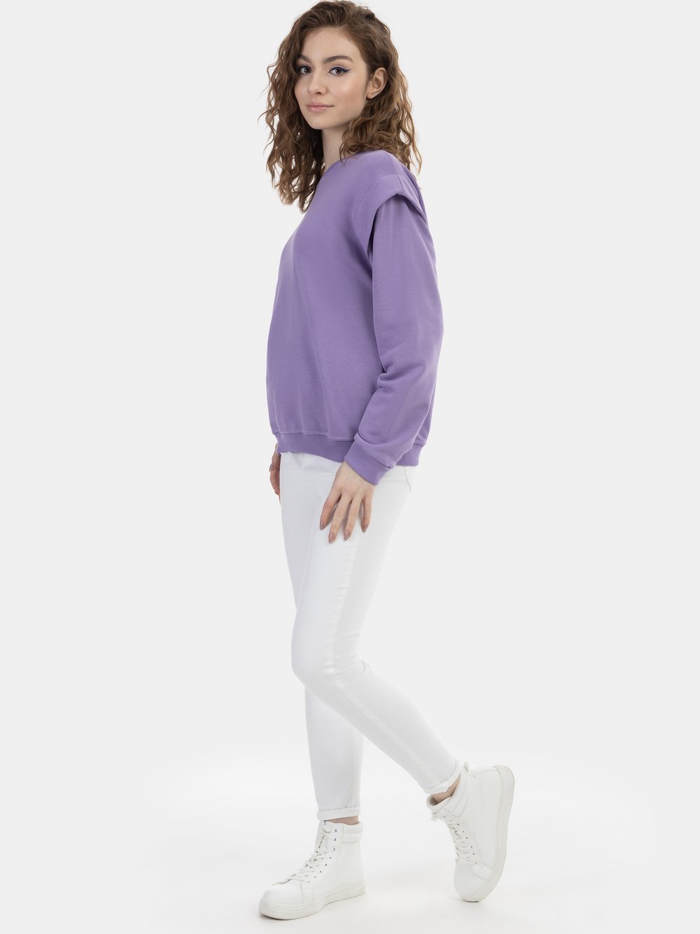MyMo Sweatpullover Damen Baumwolle